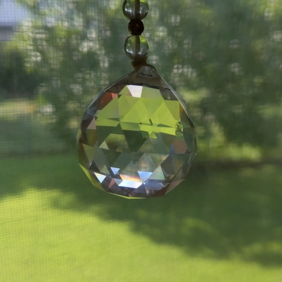 Large Moon & Prism Wall Hanging - Picture 4 of 6